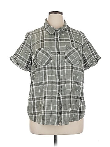 Cj Banks Short Sleeve Button-Down Shirt (view 1)