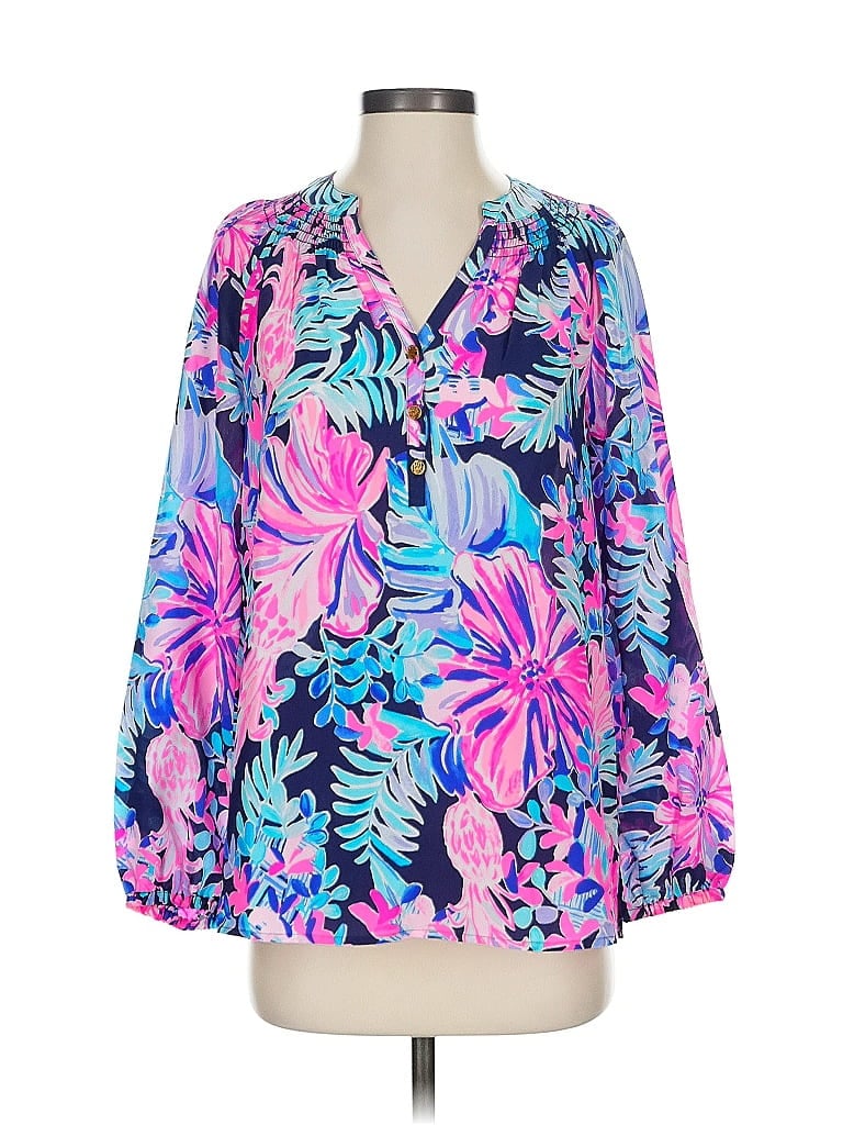 Multi-colored Top Long Sleeve Lilly Pulitzer NWT, Size Xs main image 1