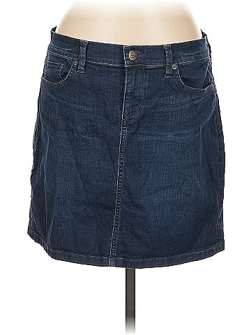 Ann Taylor LOFT Outlet Denim Skirt (view 1)