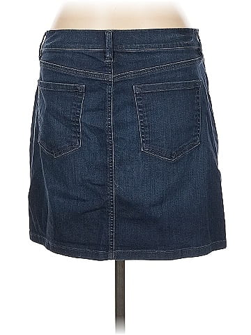Ann Taylor LOFT Outlet Denim Skirt (view 2)