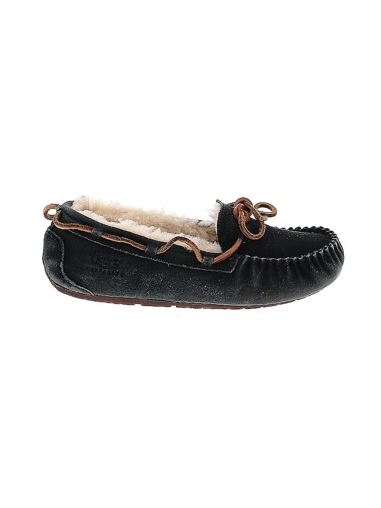 Pre-owned Ugg Flats In Black