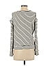 Mcguire 100% Cotton Silver Long Sleeve Top Size S - photo 2