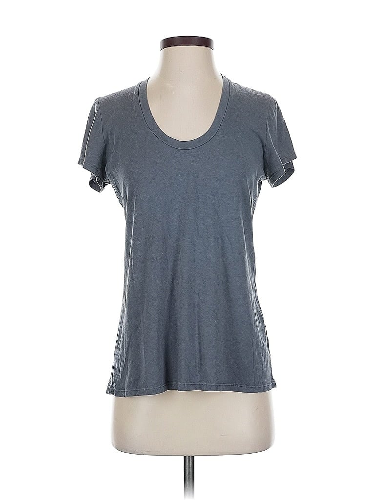 Pre-owned Assorted Brands Short Sleeve T-shirt In Gray