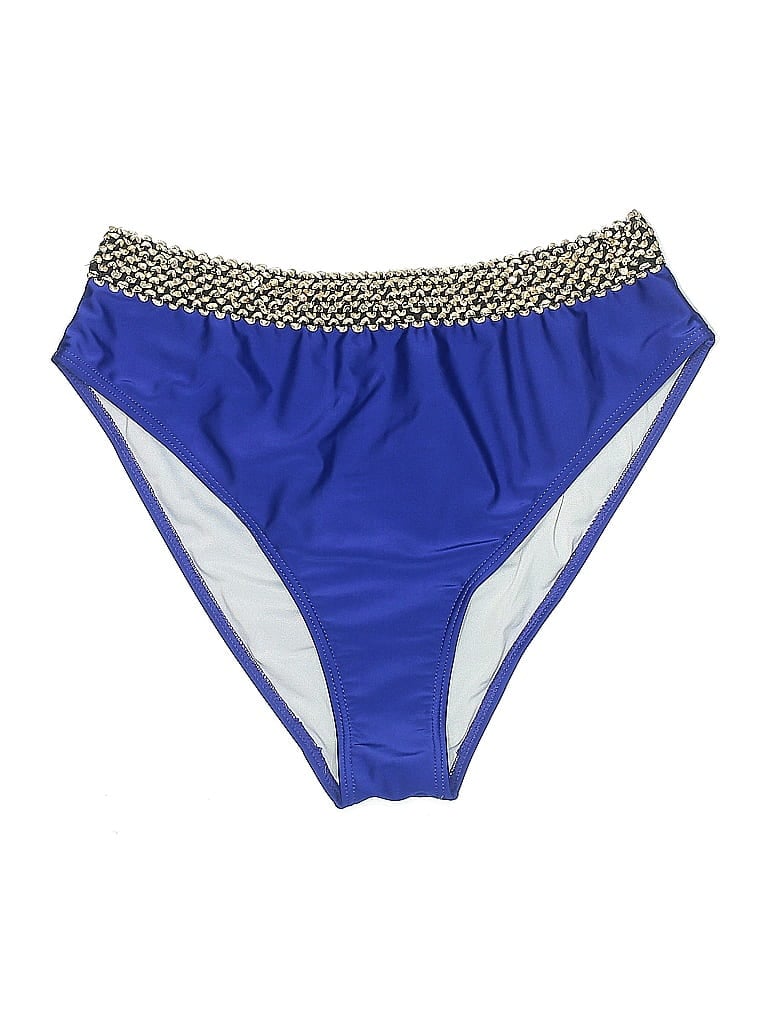 Pre-owned Unbranded Swimsuit Bottoms In Blue