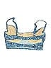 Derek Lam Tweed Blue Swimsuit Top Size M - photo 2