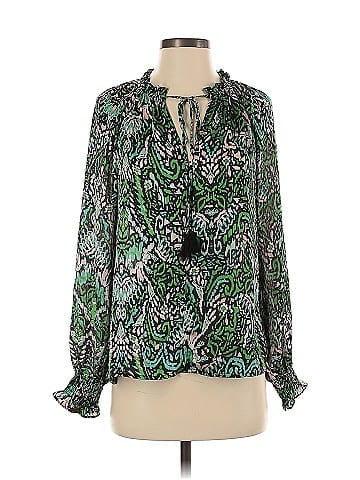 Pinch Long Sleeve Blouse (view 1)