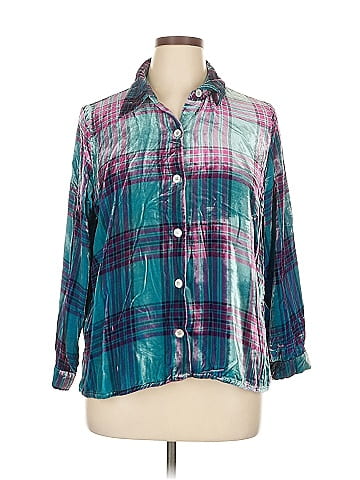 Soft Surroundings 3/4 Sleeve Button-Down Shirt (view 1)