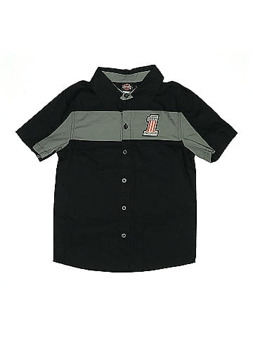 Harley Davidson Short Sleeve Button-Down Shirt (view 1)