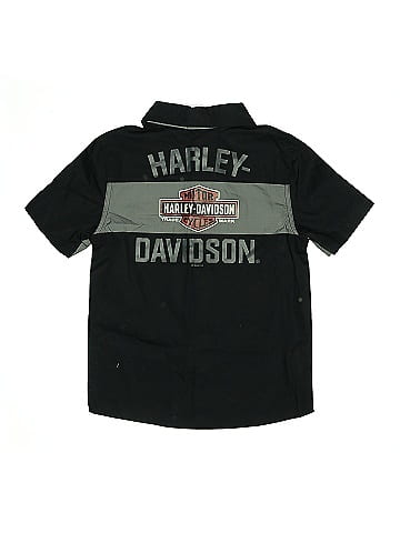 Harley Davidson Short Sleeve Button-Down Shirt (view 2)