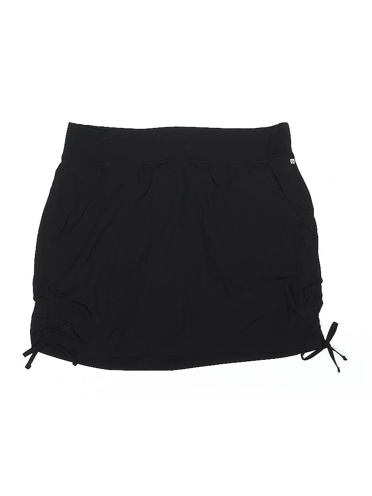 Marika Solid Black Casual Skirt Size no size - photo 1