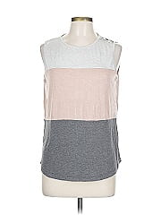 Pink Clover Sleeveless T Shirt