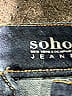 Soho JEANS NEW YORK & COMPANY Solid Blue Jeans Size 6 - photo 6