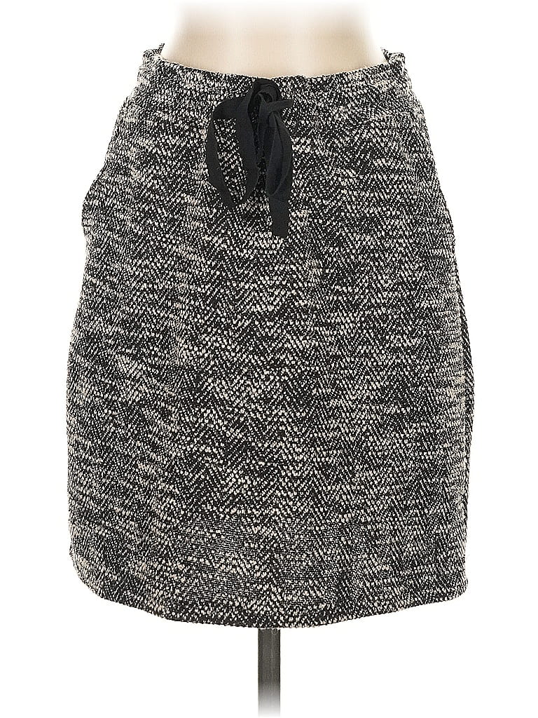 Pre-owned Ann Taylor Loft Casual Skirt In Gray