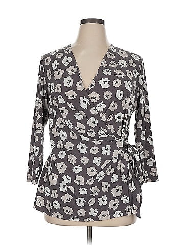 Anne Klein 3/4 Sleeve Blouse (view 1)