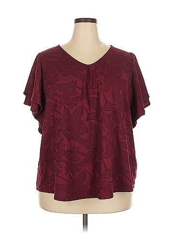 Liz Claiborne Career Short Sleeve T-Shirt (view 1)