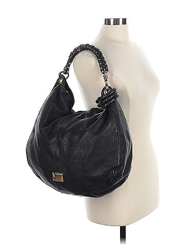 Jimmy Choo Grainy Nappa Leather Small Sky Hobo (view 2)