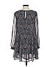 Astr 100% Polyester Gray Casual Dress Size XS - photo 2