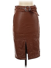 Bershka Faux Leather Skirt