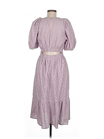 Self Contrast Casual Dress (view 2)