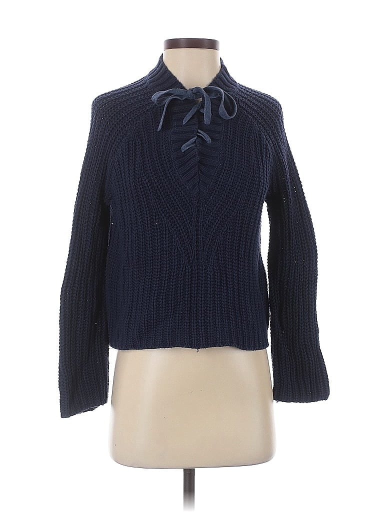 Pre-owned Aerie Pullover Sweater In Blue