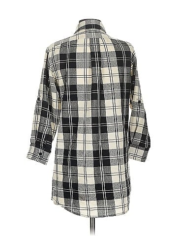 Theory 3/4 Sleeve Button-Down Shirt (view 2)