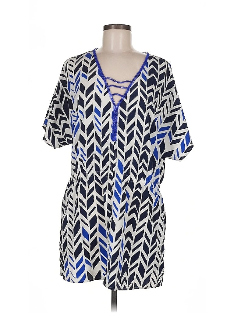 Pre-owned Coldwater Creek Casual Dress In Blue