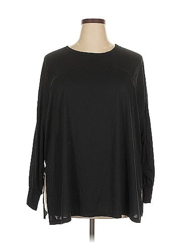 Active by Old Navy 3/4 Sleeve T-Shirt (view 1)
