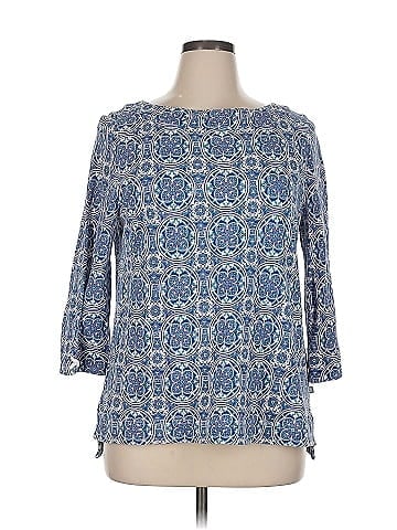 T by Talbots 3/4 Sleeve Blouse (view 1)