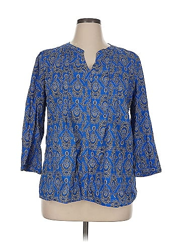 Talbots Outlet 3/4 Sleeve Blouse (view 1)