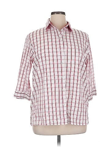 Allison Daley 3/4 Sleeve Button-Down Shirt (view 1)