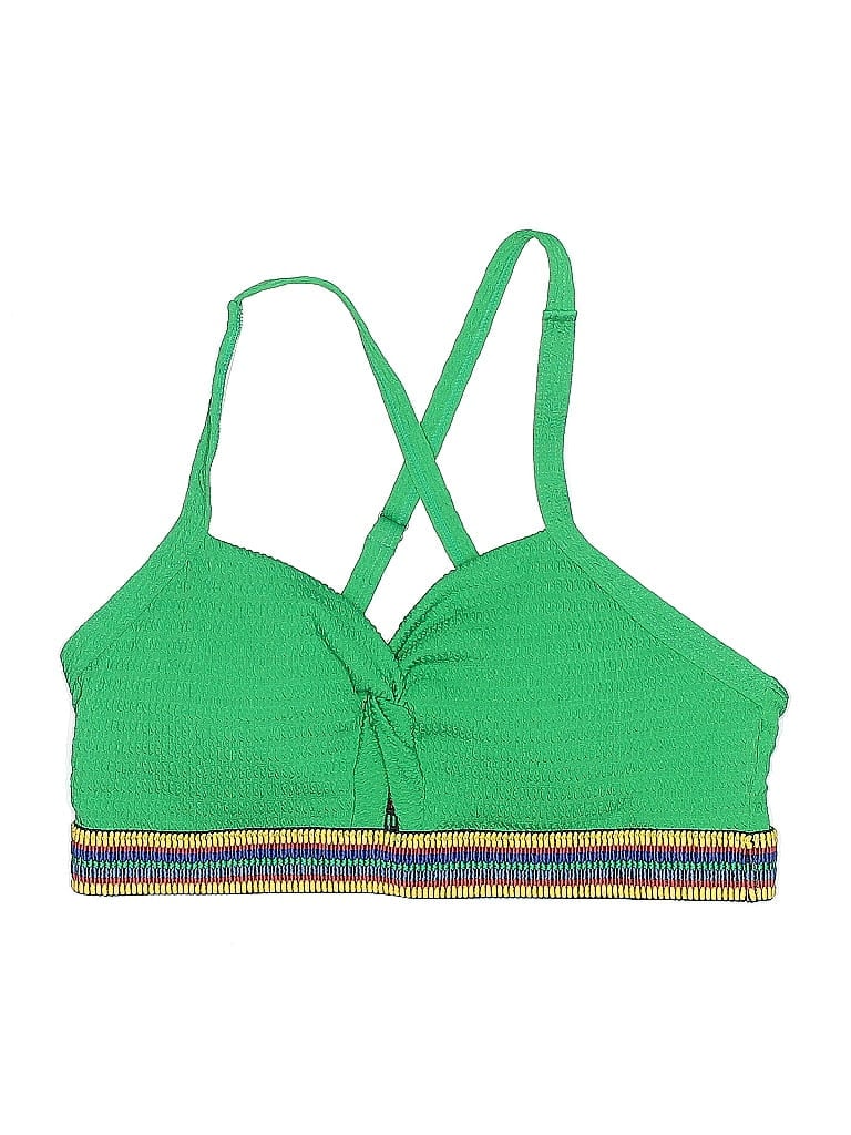Click to view more detailed imagery on our partner's website Pre-owned Jasambac Swimsuit Top Green Swimwear