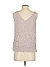 Ann Taylor LOFT Gray Sleeveless Blouse Size XS - photo 2