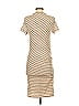 James Perse Stripes Tan Casual Dress Size Sm (1) - photo 2