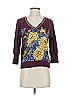 Tiny Burgundy 3/4 Sleeve Top Size S - photo 1