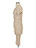 James Perse Stripes Tan Casual Dress Size Sm (1) - photo 4