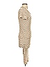 James Perse Stripes Tan Casual Dress Size Sm (1) - photo 3