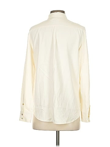 J. McLaughlin Long Sleeve Silk Top (view 2)