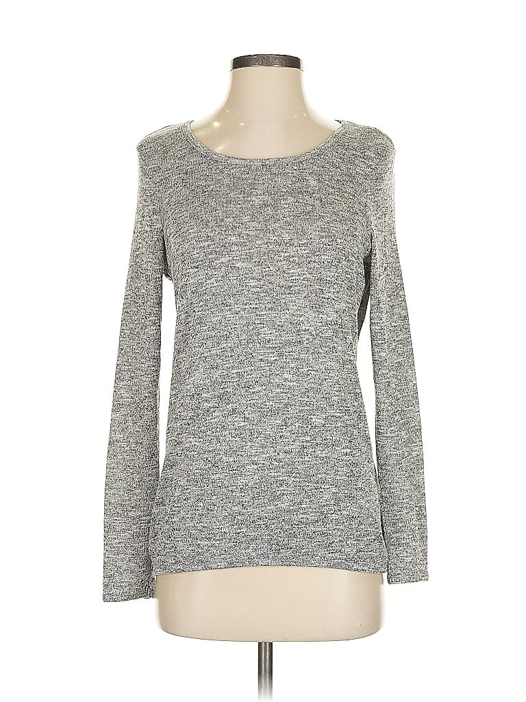 Click to view more detailed imagery on our partner's website Pre-owned Noisy May Long Sleeve T-shirt In Gray