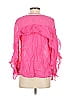 Zara Basic Pink 3/4 Sleeve Blouse Size S - photo 4