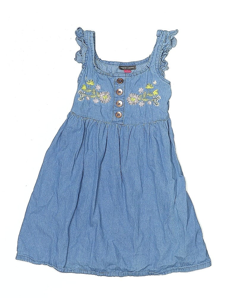 Pre-owned Vince Camuto Kids' Dress In Blue