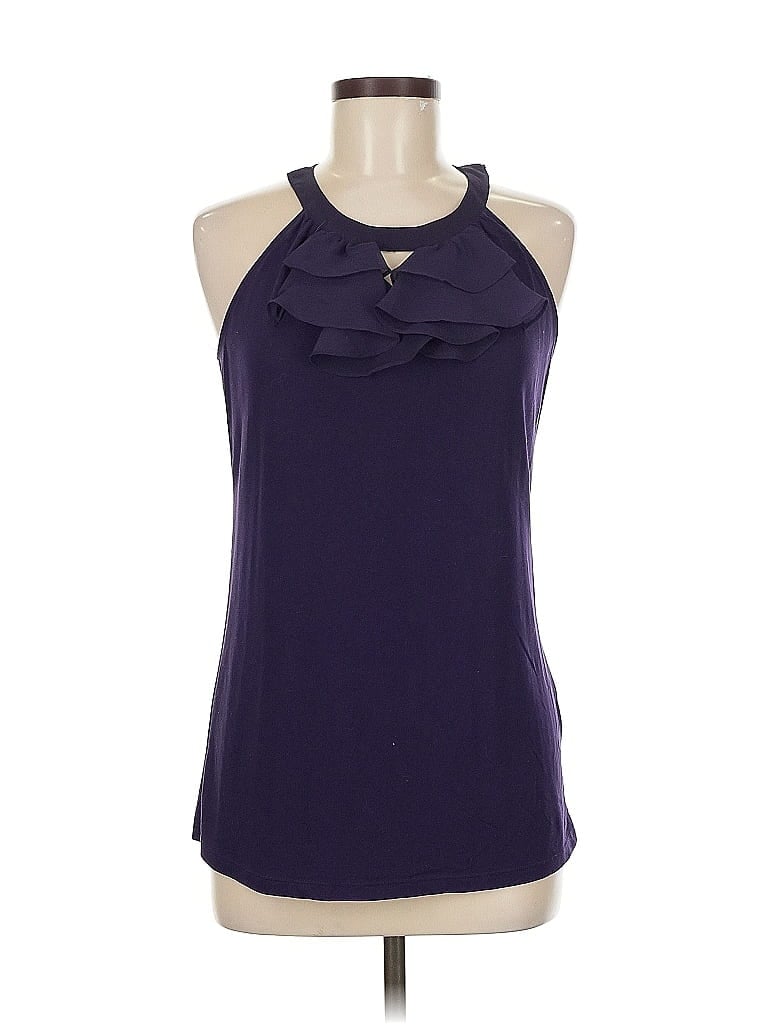 Pre-owned The Limited Sleeveless Blouse In Purple