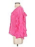 Zara Basic Pink 3/4 Sleeve Blouse Size S - photo 6