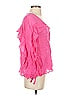 Zara Basic Pink 3/4 Sleeve Blouse Size S - photo 5
