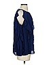 Miss Me Blue 3/4 Sleeve Blouse Size S - photo 4
