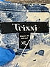 Trixxi Print Blue White Romper Size XL - photo 4