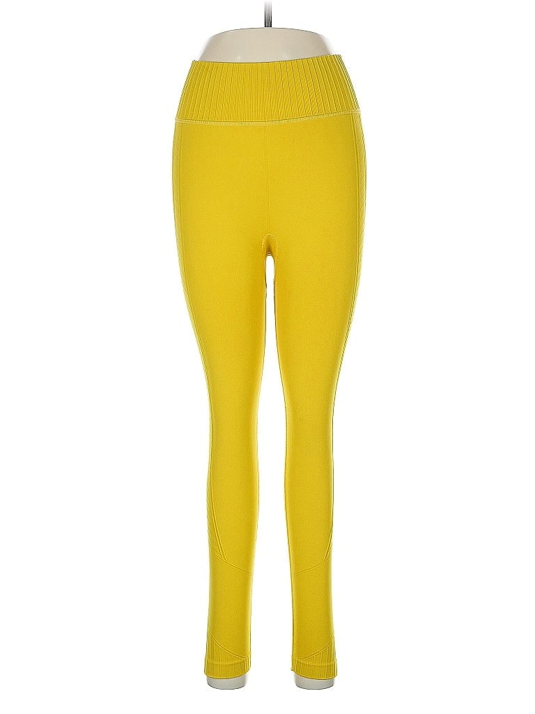ALL IN MOTION Pre-owned Active Pants In Yellow