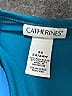 Catherines Teal Sleeveless Blouse Size 22 - 24 - photo 7