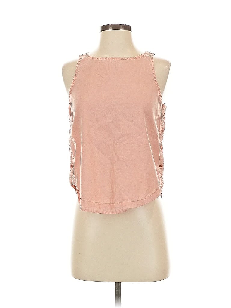 Pre-owned Cloth & Stone Sleeveless Blouse In Pink
