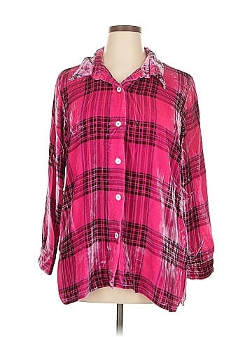 Soft Surroundings 3/4 Sleeve Button-Down Shirt (view 1)