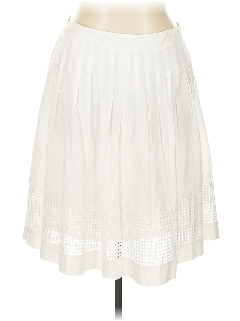 Pre-owned Talbots Casual Skirt In White